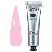 Изображение  Полигель для наращивания ногтей Moon Full Poly Gel №05, 30 мл, Объем (мл, г): 30, Вариант: 05