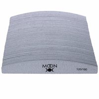 Зображення  Пилка півмісяць Moon Full Grey 120/180 грит, 50 шт