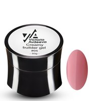 Изображение  Modeling cream-gel Victoria Avdeeva Creamy Builder Gel No. 05, 50 ml, Volume (ml, g): 50, Color No.: 5, Color: Pink