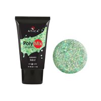 Изображение  Полигель с шиммером Atica Polymix Mint, 30 мл, Объем (мл, г): 30, Вариант: Mint
