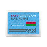 Зображення  Верхні форми для нарощування нігтів Oxxi Professional Easy Extension Nail Forms №01 Stiletto