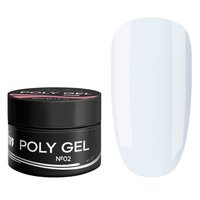 Изображение  Полигель для ногтей Luxton Poly Gel №02, 30 мл, Объем (мл, г): 30, Цвет: 02