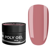 Изображение  Полигель для ногтей Luxton Poly Gel №08, 30 мл, Объем (мл, г): 30, Вариант: 08