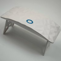 Изображение  Мини UV/LED лампа Sun Plus для сушки ногтей на USB (складная), 48 Вт. Белый