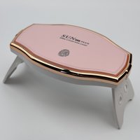 Изображение  Мини UV/LED лампа Sun 17 Plus для сушки ногтей на USB (складная), 48 Вт. Розовый