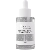 Изображение  Holographic dry cuticle oil Saga Professional, 30 ml