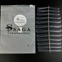 Изображение  Nail extention forms Saga Professional Ballerina, 24 pcs