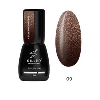 Изображение  Гель-лак для ногтей Siller Gel Polish Mob Wife №09, 8 мл, Объем (мл, г): 8, Цвет: 09