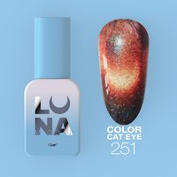Изображение  Гель-лак LUNAMoon Color Cat Eye №251, 13 мл, Объем (мл, г): 13, Вариант: 251