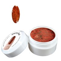 Зображення  Гліттерний гель Зоряний Пил CANNI Starry Gel №374, 15 мл, Об'єм (мл, г): 15, Колір: 374