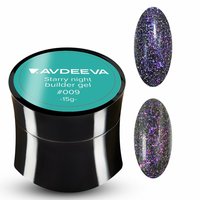 Изображение  Victoria Avdeeva Starry Night Reflective Builder gel №009, 15 ml, Volume (ml, g): 15, Color: 9