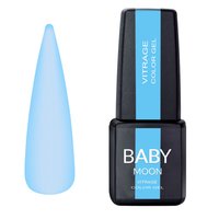 Изображение  Gel polish Baby Moon Vitrage Color Gel №05 light blue, 6 ml, Volume (ml, g): 6, Color: 5