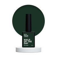 Изображение  Гель-лак Nails of the Day Let's Special Jungle темно-зеленый, 10 мл, Объем (мл, г): 10, Цвет: Jungle