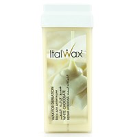 Изображение  Водорастворимый воск 100 г Italwax — кассета, Белый шоколад