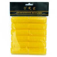 Изображение  Velcro curlers d 20 mm 12 pcs, yellow
