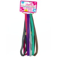 Изображение  Set of rubber bands for braiding hair 6 pcs, assorted color