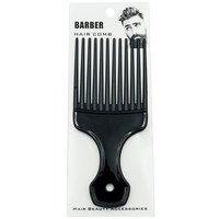 Изображение  Расческа - гребень для бороды Barber Hair Comb черная