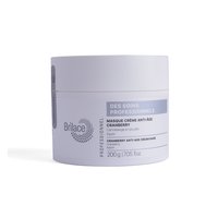 Зображення  Омолоджуюча маска для обличчя з журавлиною Brilace Cranberry anti-age cream mask, 200 г (0040.1)