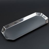 Изображение  Лоток металлический плоский (размер - 23,4х9,8см.) Дизайнер для хранения инструментов и декора - 445 M