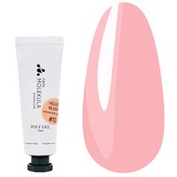 Изображение  Полигель для ногтей Nails Molekula Poly gel №12 Velvet Blush бархатная румяна, 15 мл, Объем (мл, г): 15, Вариант: 12