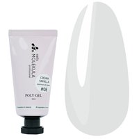 Изображение  Полигель для ногтей Nails Molekula Poly Gel №08 Cream Vanilla ванильный крем, 30 мл, Объем (мл, г): 30, Вариант: 08