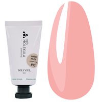 Изображение  Полигель для ногтей Nails Molekula Poly gel №13 Warm Nude теплый нюд, 30 мл, Объем (мл, г): 30, Вариант: 13