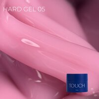 Изображение  Гель для наращивания Touch Hard Gel 05 светло-розовый, 15 мл, Объем (мл, г): 15, Вариант: 05