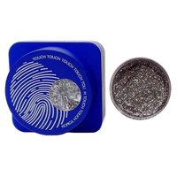 Изображение  Гель-глиттер с поталью Touch Glitter Gel №1 серебряный, 5 мл, Объем (мл, г): 5, Вариант: 01
