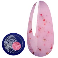 Изображение  Полигель с сухоцветами Touch Liquid Polygel Flora 03 светло-розовый, 15 мл, Объем (мл, г): 15, Вариант: 03