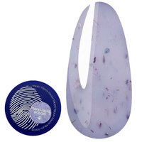Изображение  Полигель с сухоцветами Touch Liquid Polygel Flora 04 светло-сиреневый, 15 мл, Объем (мл, г): 15, Вариант: 04