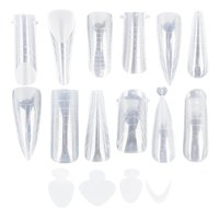 Изображение  Верхние формы+молды Touch Nail Forms Mix 12 in 1+Mold, 288 шт
