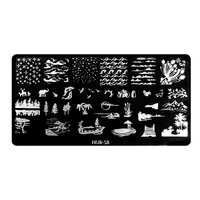 Изображение  Пластина для стемпинга NUB Stamping Plate S-8