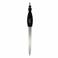 Изображение  Nail file with cuticle pusher SPL 9677