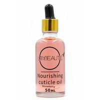 Изображение  Oil for nails and cuticles Lilly Beaute Strawberry with pipette 50 ml, Aroma: Strawberry
