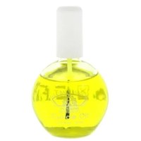 Изображение  Oil for nails and cuticles Global Fashion with a brush 12 ml lemon