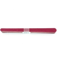 Изображение  Disposable red nail file 100/100 grit 17 cm - set of 10 pcs - double-sided