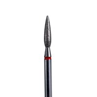 Зображення  Фреза алмазна Saga Professional 010 полум'я червона, 2.3/10 мм