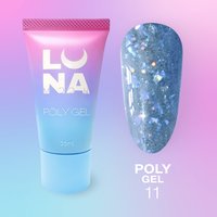 Изображение  Polygel for nail extention LUNAMoon Poly Gel No.11, 30 ml, Volume (ml, g): 30, Options: 11