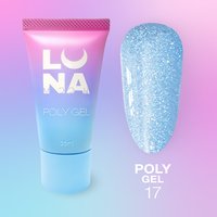 Изображение  Polygel for nail extention LUNAMoon Poly Gel No.17, 30 ml, Volume (ml, g): 30, Options: 17