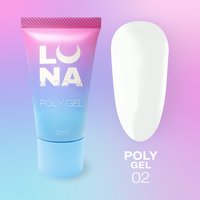 Изображение  Polygel for nail extention LUNAMoon Poly Gel No.2, 30 ml, Volume (ml, g): 30, Options: 2