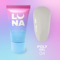 Изображение  Polygel for nail extention LUNAMoon Poly Gel No.4, 30 ml, Volume (ml, g): 30, Options: 4