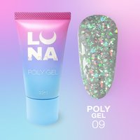 Изображение  Polygel for nail extention LUNAMoon Poly Gel No.9, 30 ml, Volume (ml, g): 30, Options: 9