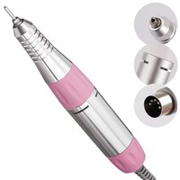 Изображение  Универсальная тонкая ручка для фрезера ZS 601/602/701 65 Вт 35000 об.мин, розовый