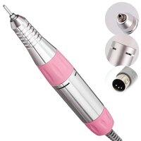 Изображение  Универсальная тонкая ручка для фрезера ZS 601/602/701 65 Вт 35000 об.мин, розовый (штекер 3 канал.)
