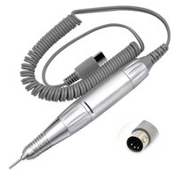 Изображение  Универсальная тонкая ручка для фрезера ZS 601/602/701 65 Вт 35000 об.мин, серебро (штекер 3 канал.)