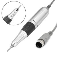 Изображение  Универсальная тонкая ручка для фрезера ZS 601/602/701 65 Вт 35000 об.мин, черный (штекер 3 канал.)