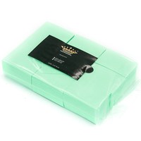 Зображення  Безворсові серветки для манікюру Master Professional 1000 шт, зелені