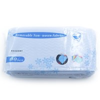 Изображение  Napkins non-woven for beauty salons 80 pcs blue