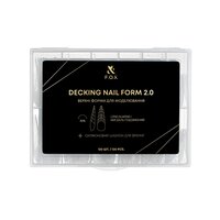 Изображение  Верхние формы для моделирования FOX Decking Nail form 2.0 Удлиненный Миндаль, 120 шт