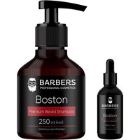 Изображение  Beard Care Gift Set Barbers Ginger &amp; Pink Pepper Shampoo 250 ml + Beard Balm 30 ml 